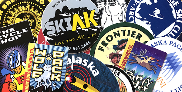 custom stickers decals in Anchorage Alaska